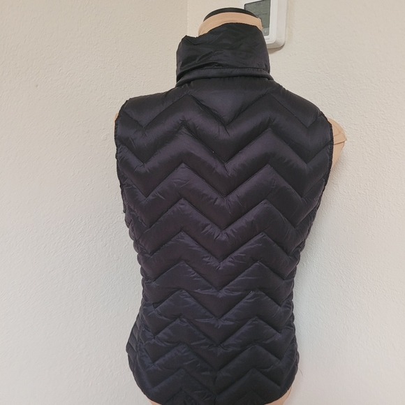 Calvin Klein Black Down Feather Vest - Picture 3 of 5